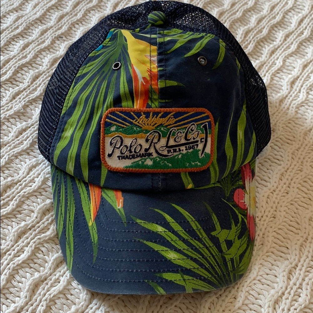 Polo RL Tropical print hat